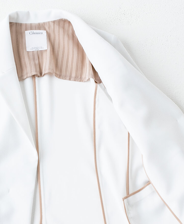 レディース白衣:ライトフレアコート | おしゃれ白衣のクラシコ公式通販