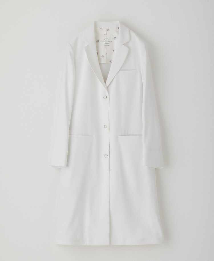 ジェラート ピケ&クラシコ 白衣:テーラードプリーツコート | おしゃれ