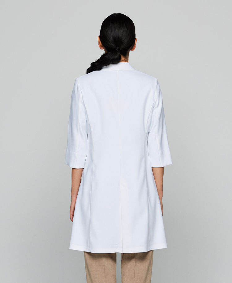 レディース白衣:ライトフレアコート | おしゃれ白衣のクラシコ公式通販