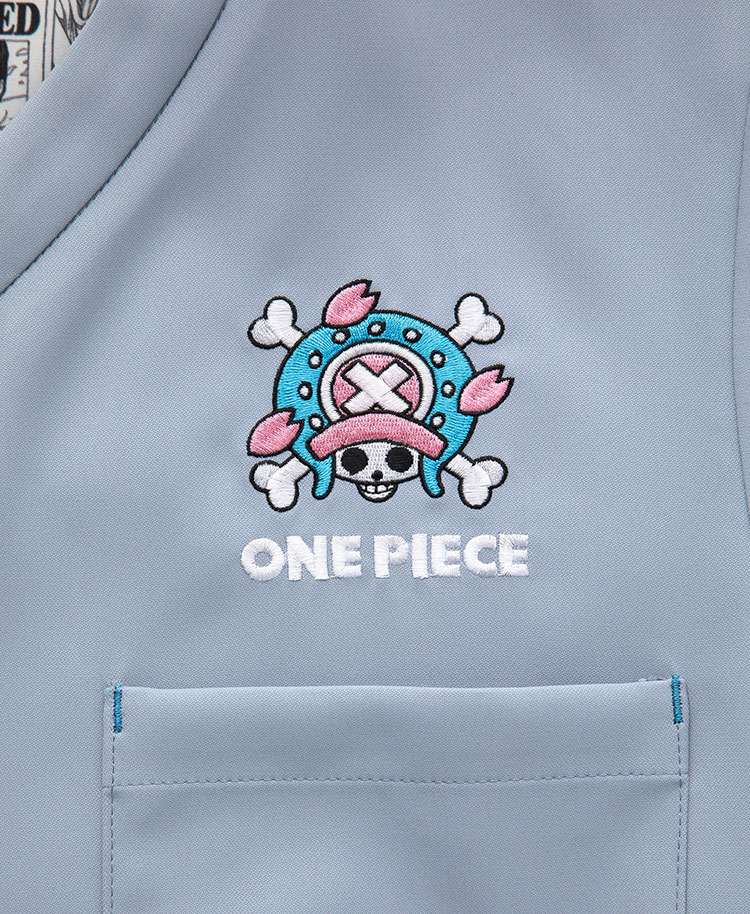 Scrub Canvas Club:ONE PIECEスクラブトップス(男女兼用)