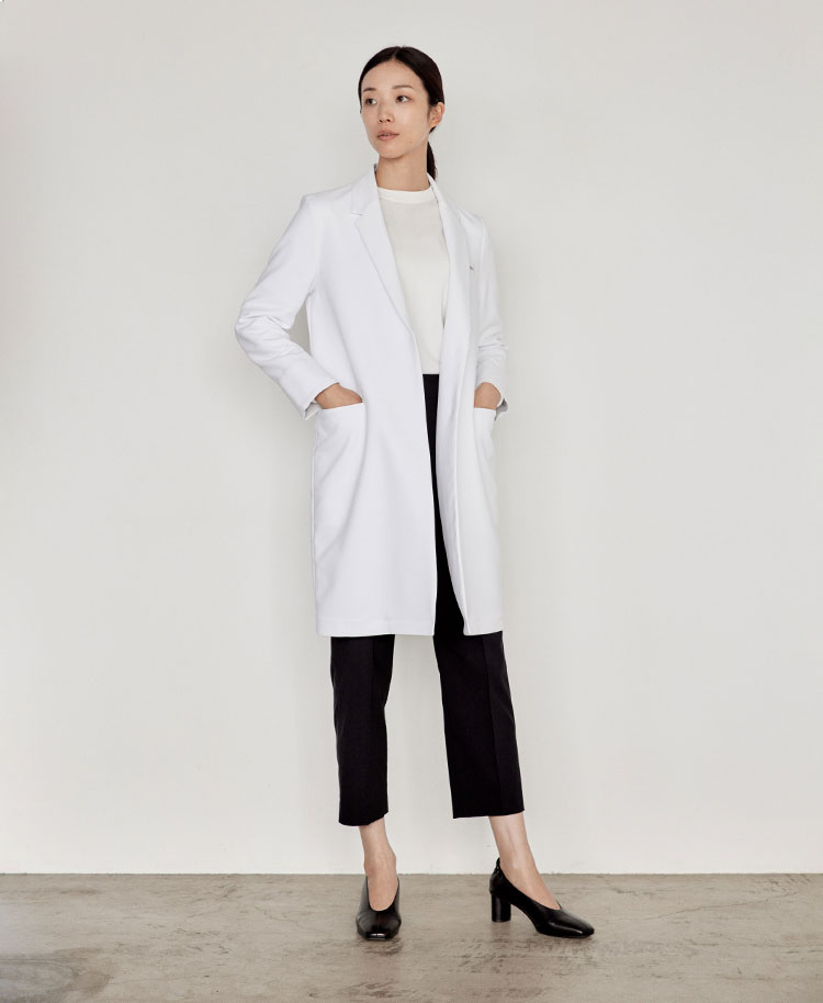 レディース白衣:アーバンLABコート | おしゃれ白衣のクラシコ公式通販