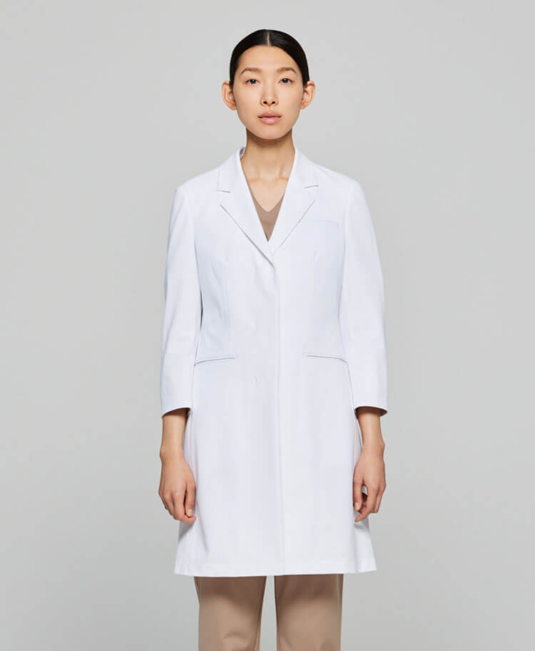 レディース白衣:ライトジャージーコート | おしゃれ白衣のクラシコ公式通販
