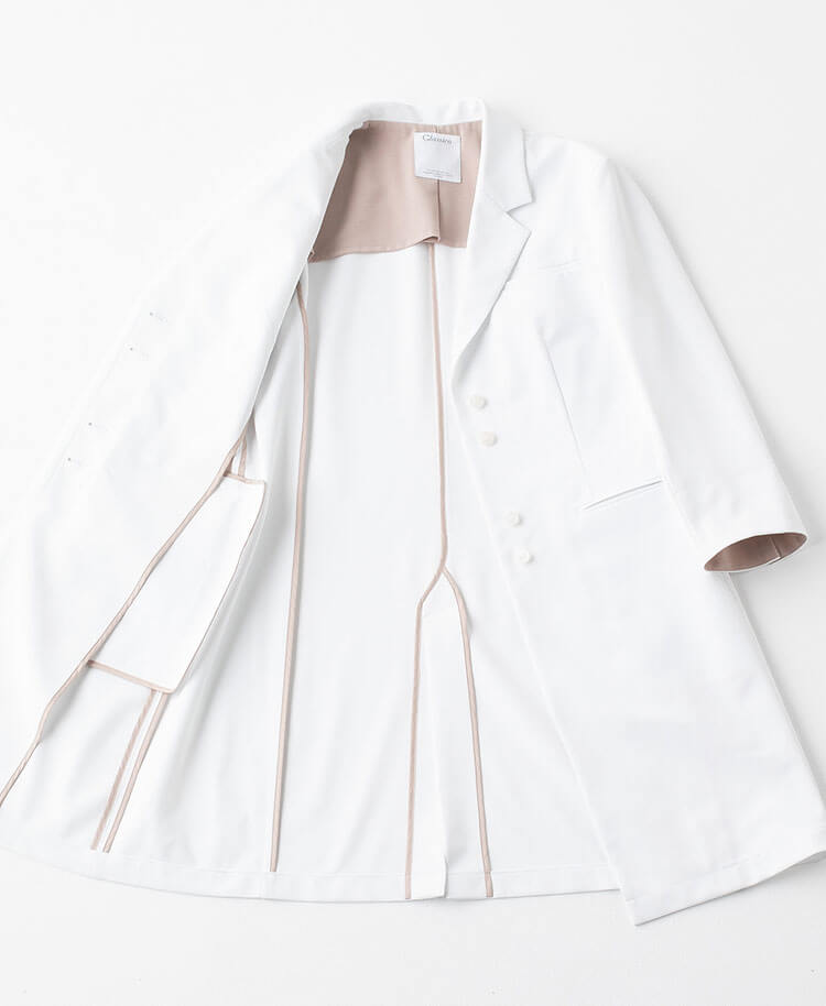 レディース白衣:ライトジャージーコート | おしゃれ白衣のクラシコ公式通販